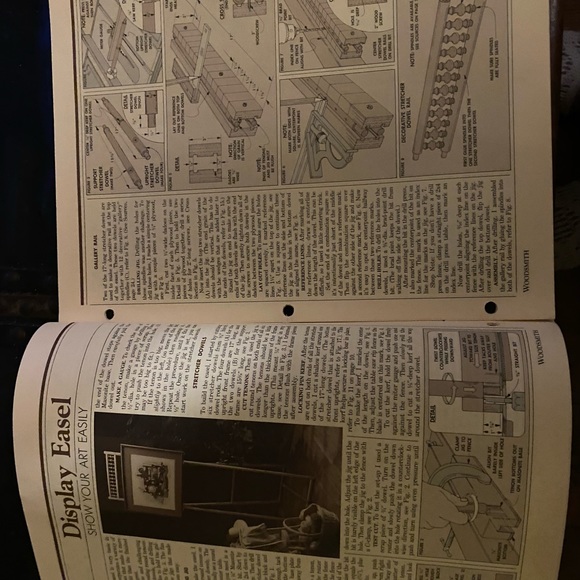 🎉5/$10🎉 Woodsmith magazine number 60 December 1988 picture frame moldings - Picture 5 of 9